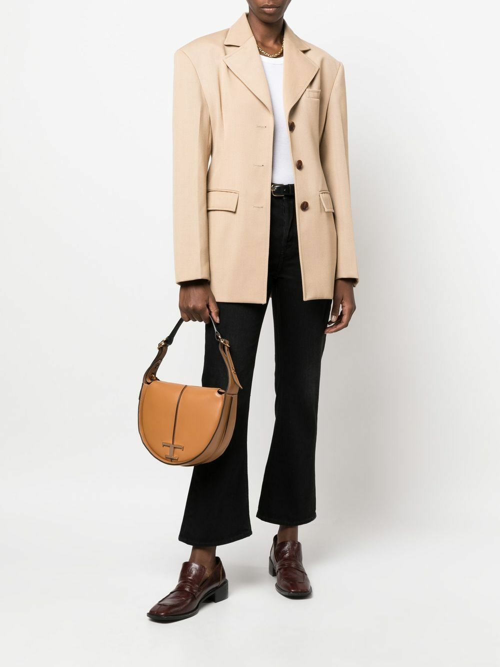 TOD'S - Timeless Small Leather Hobo Bag Tod's