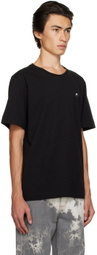 Marine Serre Black Crewneck T-Shirt