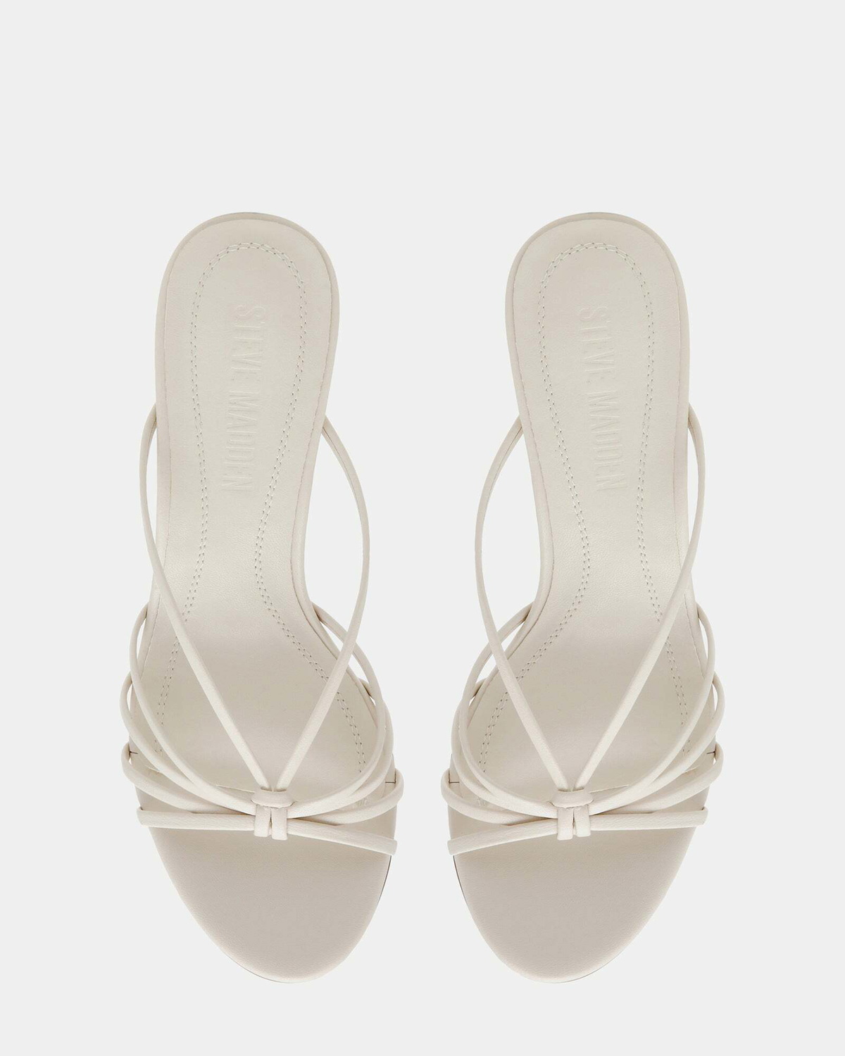 Steve Madden Edna Heels in White