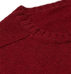 Anderson & Sheppard - Shetland Wool Sweater - Burgundy