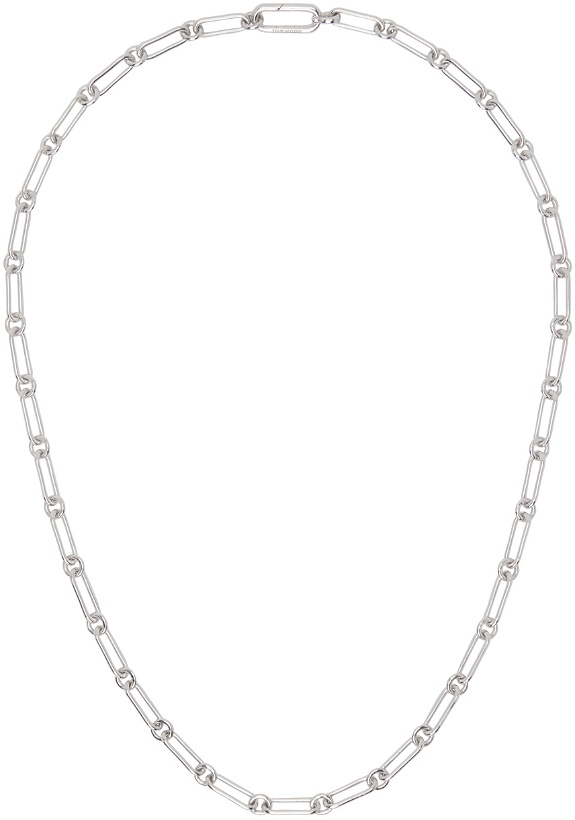 Photo: Tom Wood Silver Cable Chain Necklace