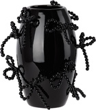 Completedworks Black Pearly Pearl Small Vase