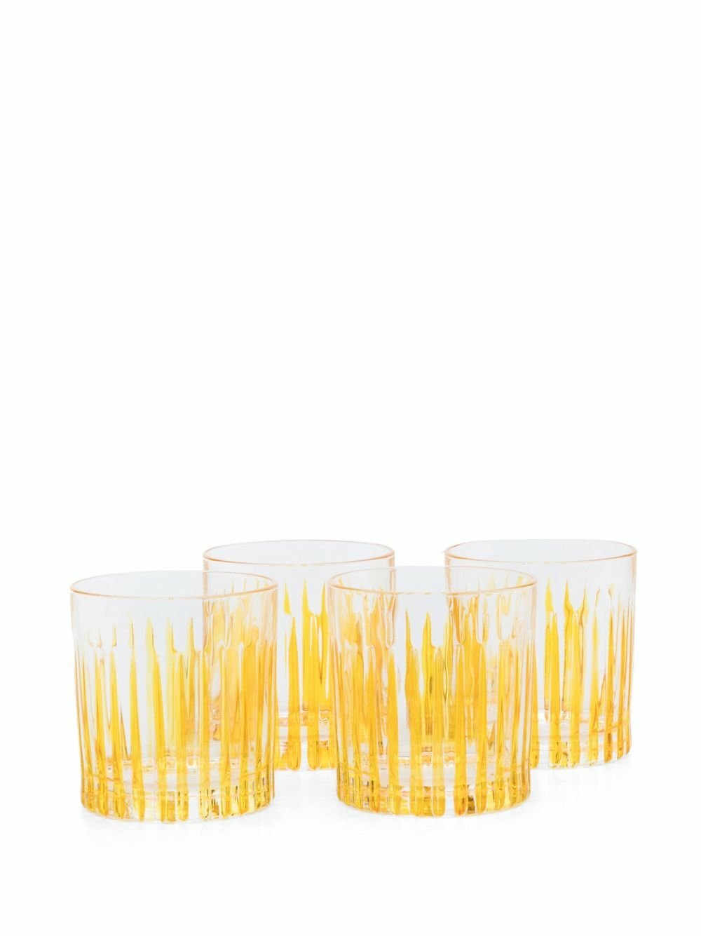 Les-Ottomans Yellow Crystal Water Glass Set