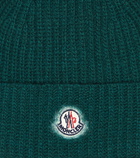 Moncler Enfant - Logo wool beanie