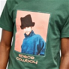 Pleasures Men's x Jamiroquai Space Cowboy T-Shirt in Green