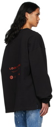 Dolce & Gabbana Black Cotton Sweatshirt