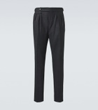 Brunello Cucinelli Virgin wool flannel slim pants