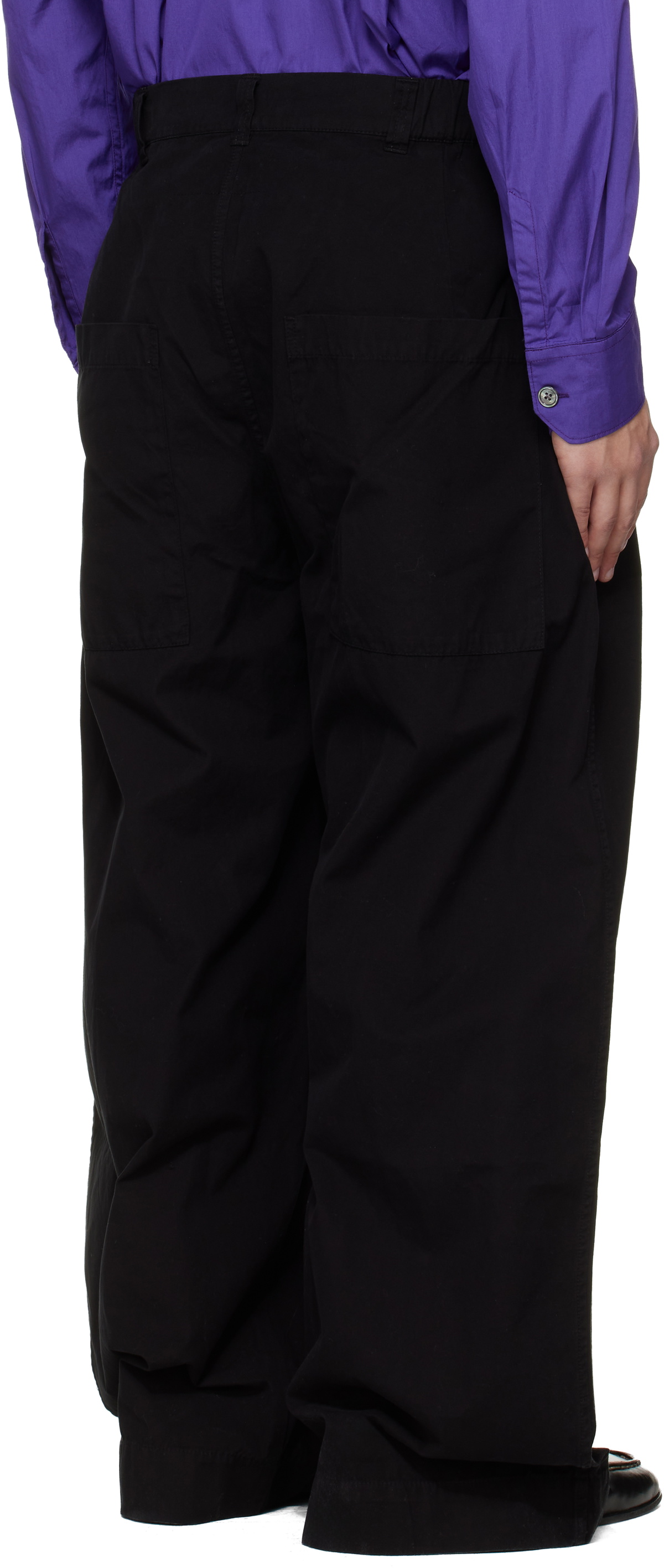 Toogood Black 'The Locksmith' Trousers