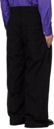 Toogood Black 'The Locksmith' Trousers