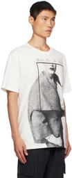 Balmain White 'Jolie Madame' T-Shirt