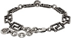 Versace Silver Greca Bracelet
