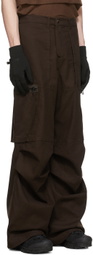 BRYAN JIMENÈZ SSENSE Exclusive Brown Trousers