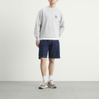 Edwin Men's Sunset On Fuji San Sweat in Grey Marl