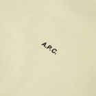 A.P.C. Men's Kyle Logo T-Shirt in Light Yellow