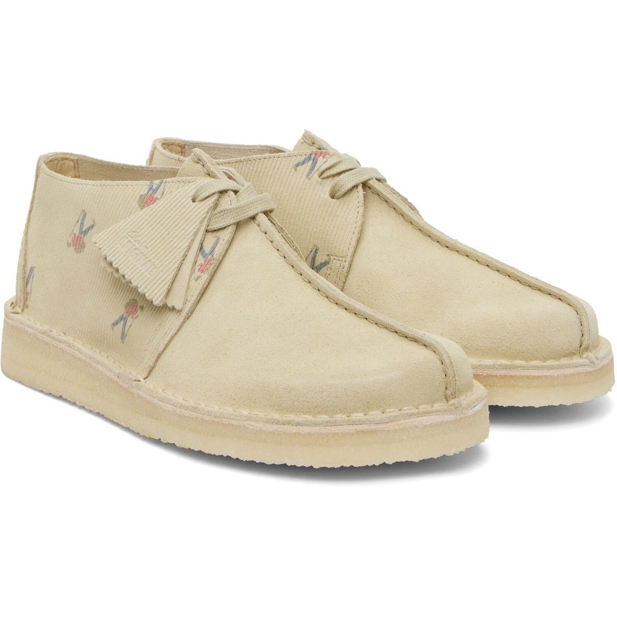 Clarks Originals Beige Desert Trek Derbys