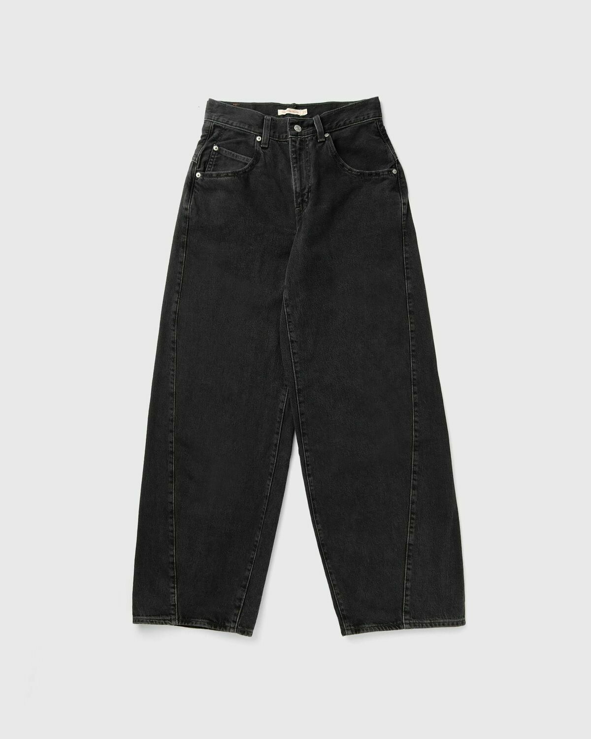 Levis SUPER BAGGY BARREL Black Womens Jeans