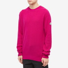 Moncler Men's Crew Neck Knit in Pink