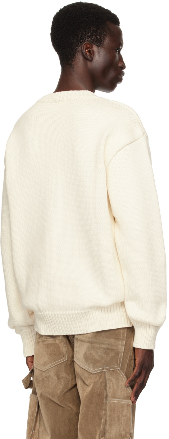 deres☆ paper cotton sweater オフホワイト deres☆ paper cotton sweater オフホワイト - メルカリ