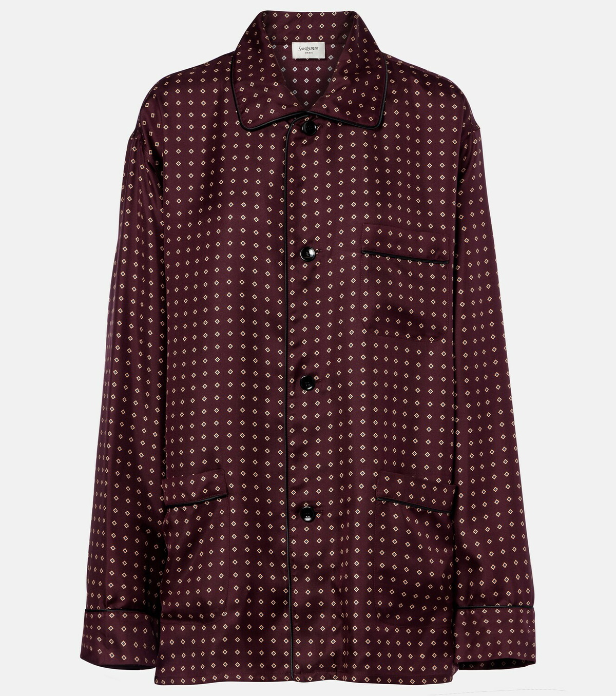 saint-laurent-oversized-polka-dot-silk-satin-pajama-shirt-saint-laurent