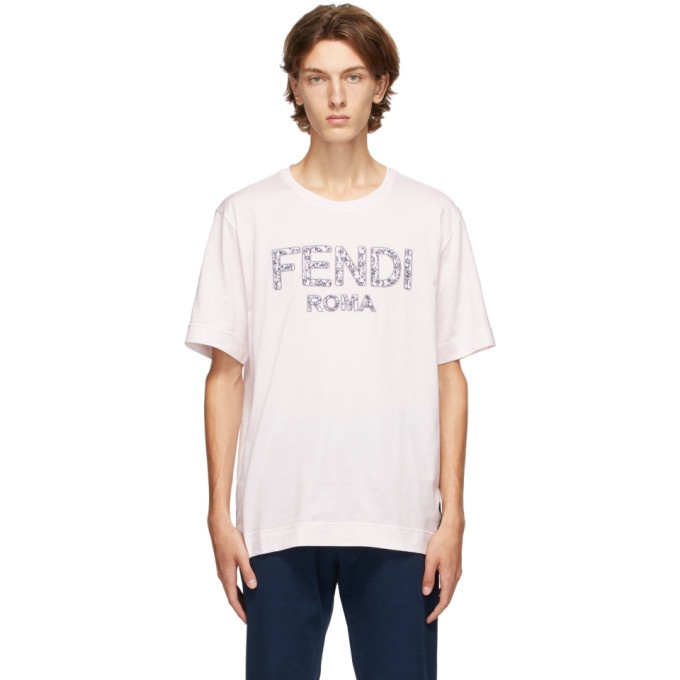 Photo: Fendi Pink Roma T-Shirt