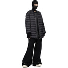 Rick Owens Moncler + Rick Owens Black Flight Down Jacket