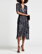 Maje Womens Maxi dress in Blue