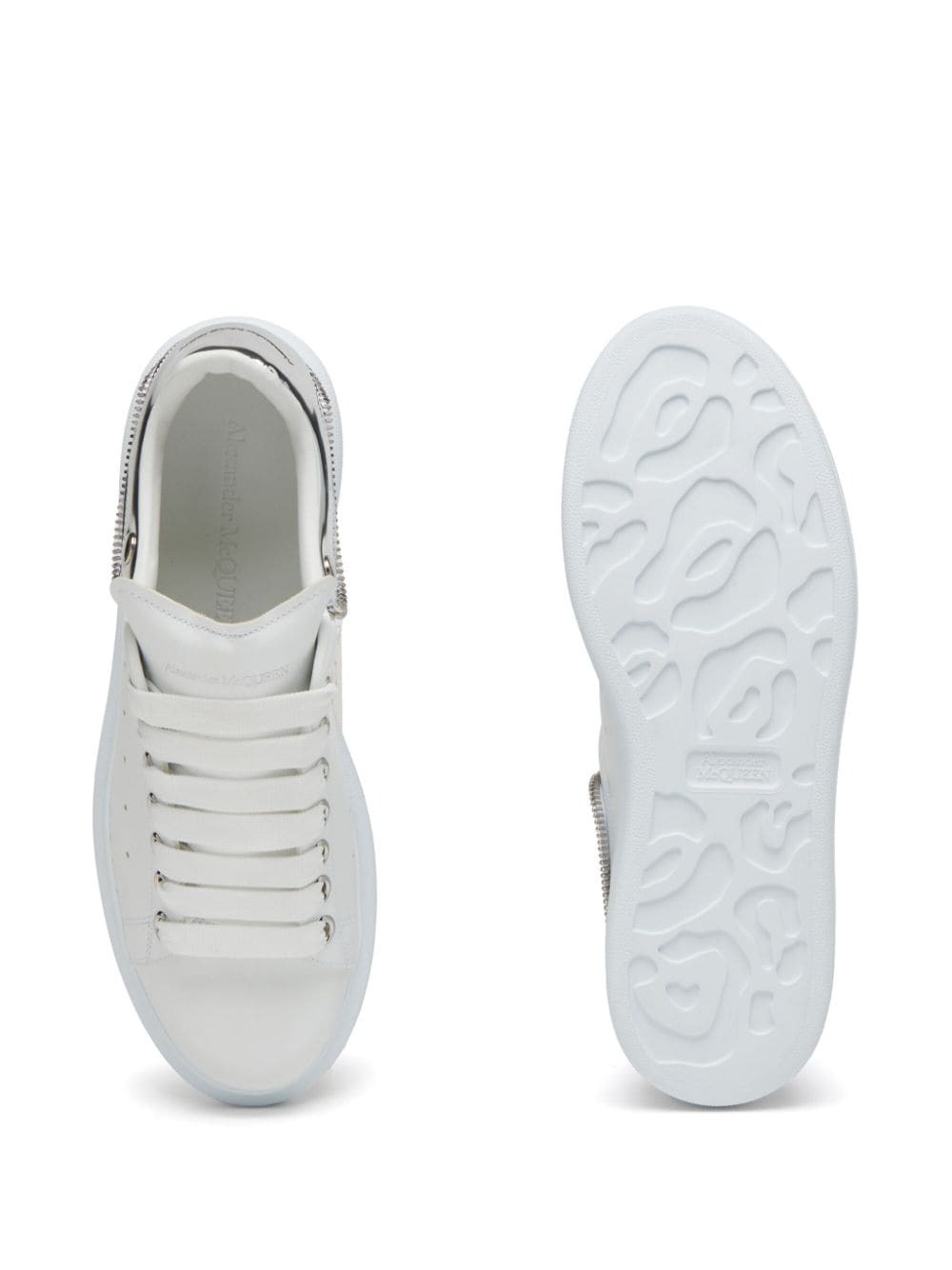 ALEXANDER MCQUEEN - Oversized Leather Sneakers