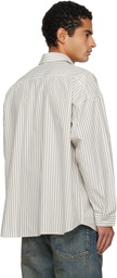 Sunflower White & Khaki Stable Shirt
