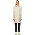 Valentino Beige Wool Twill Coat