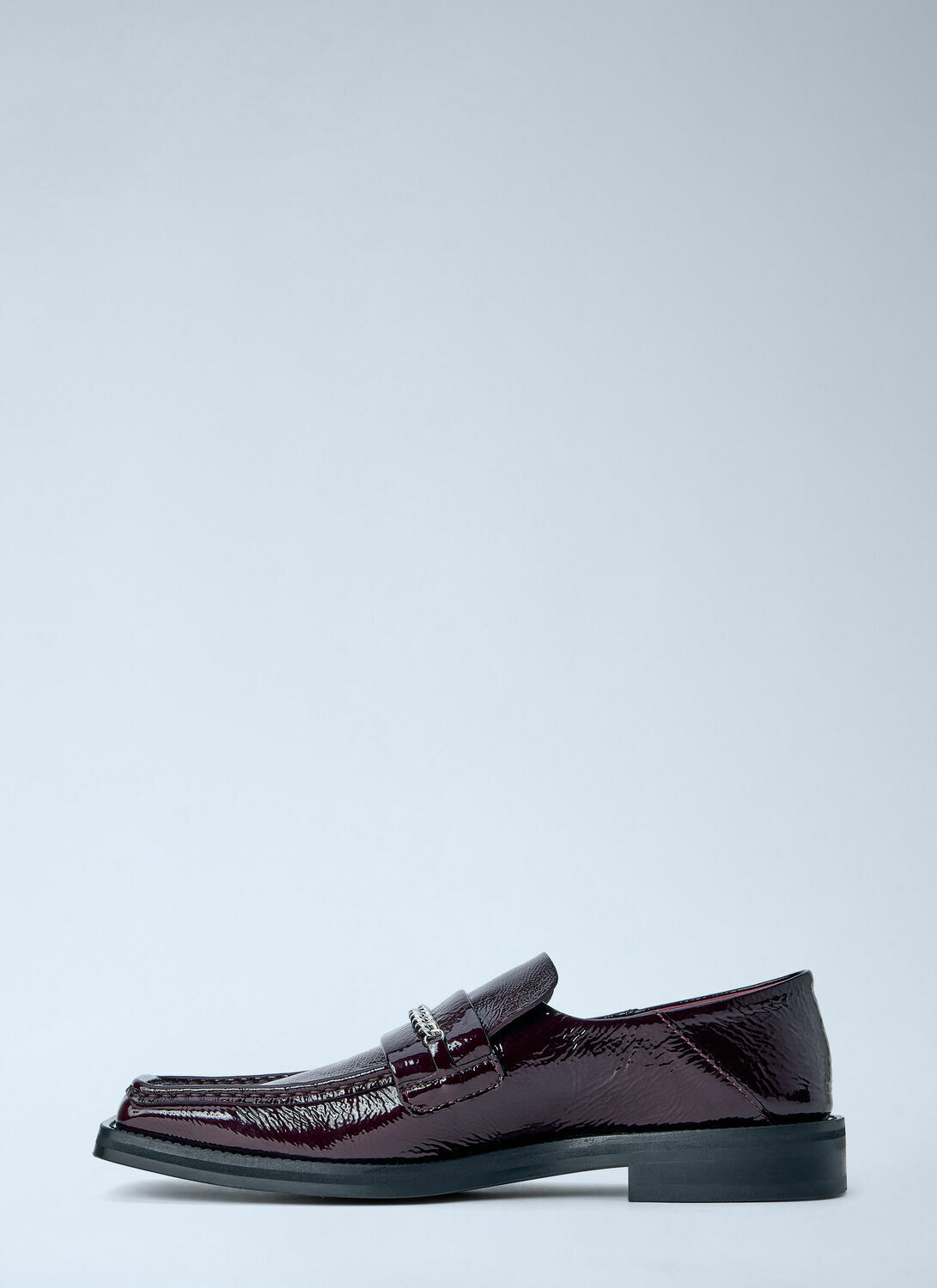 Martine Rose Fold Back Square Toe Loafers