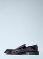 Martine Rose Fold Back Square Toe Loafers