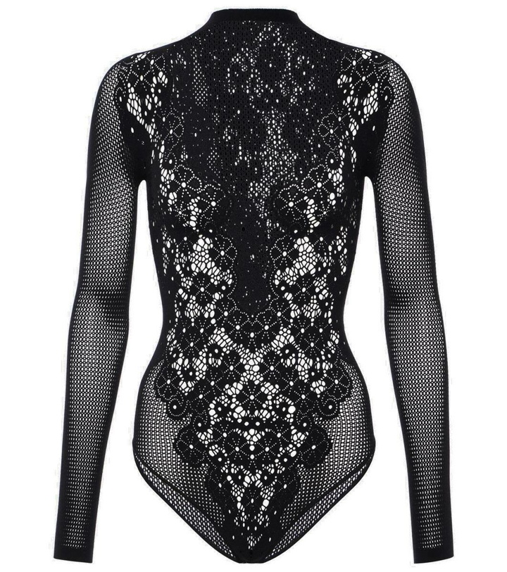 Photo: Wolford Floral lace bodysuit