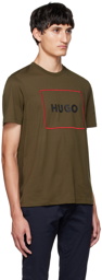 Hugo Khaki Dumex T-Shirt
