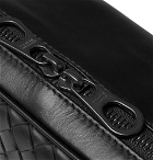 Bottega Veneta - Intrecciato Leather Watch Roll - Men - Black