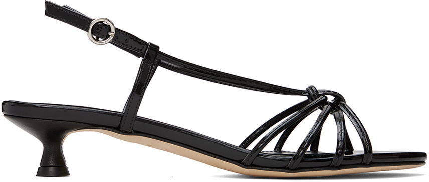 サンダル・ミュール AEYDE Women Sandals BRNS08FL65BLACK Black Aeyde | Women's Flat Sandals