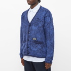 Neighborhood Men's Mohair Cardigan in Blue