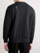Neighborhood - Savage Cotton Crewneck Sweater - Black