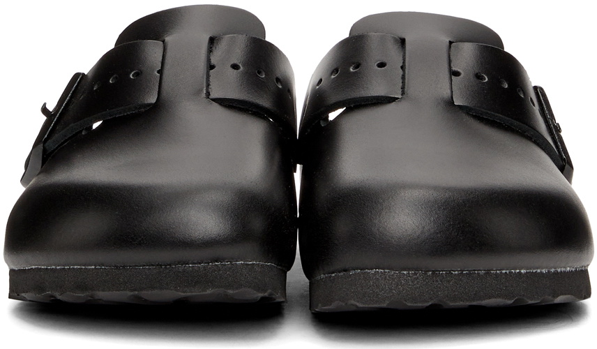 Rick Owens x Birkenstock Boston Shoe in Black