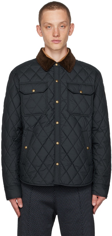 Photo: Polo Ralph Lauren Navy Quilted Jacket