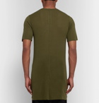 Rick Owens - Level Slim-Fit Jersey T-Shirt - Men - Army green