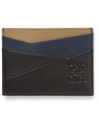 Loewe - Puzzle Colour-Block Full-Grain Leather Cardholder