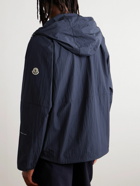 Moncler Genius - 7 Moncler FRGMT Hiroshi Fujiwara Crinkled-Shell Hooded Jacket - Blue