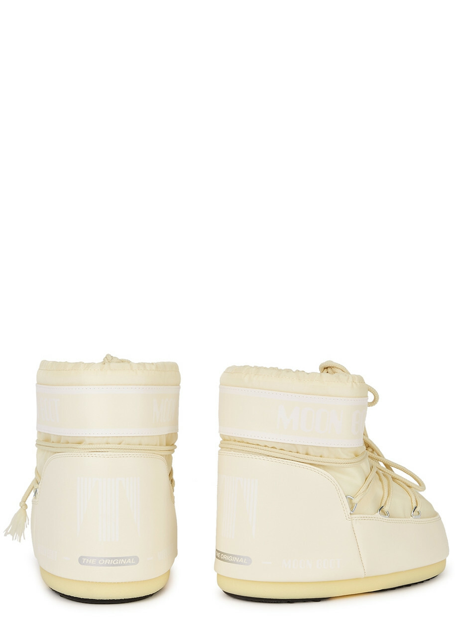Moon Boot Icon Padded Nylon Snow Boots Cream 4244 (IT42 44 / UK9