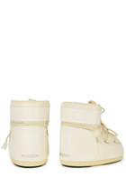 Moon Boot Icon Padded Nylon Snow Boots Cream 4244 (IT42 44 / UK9