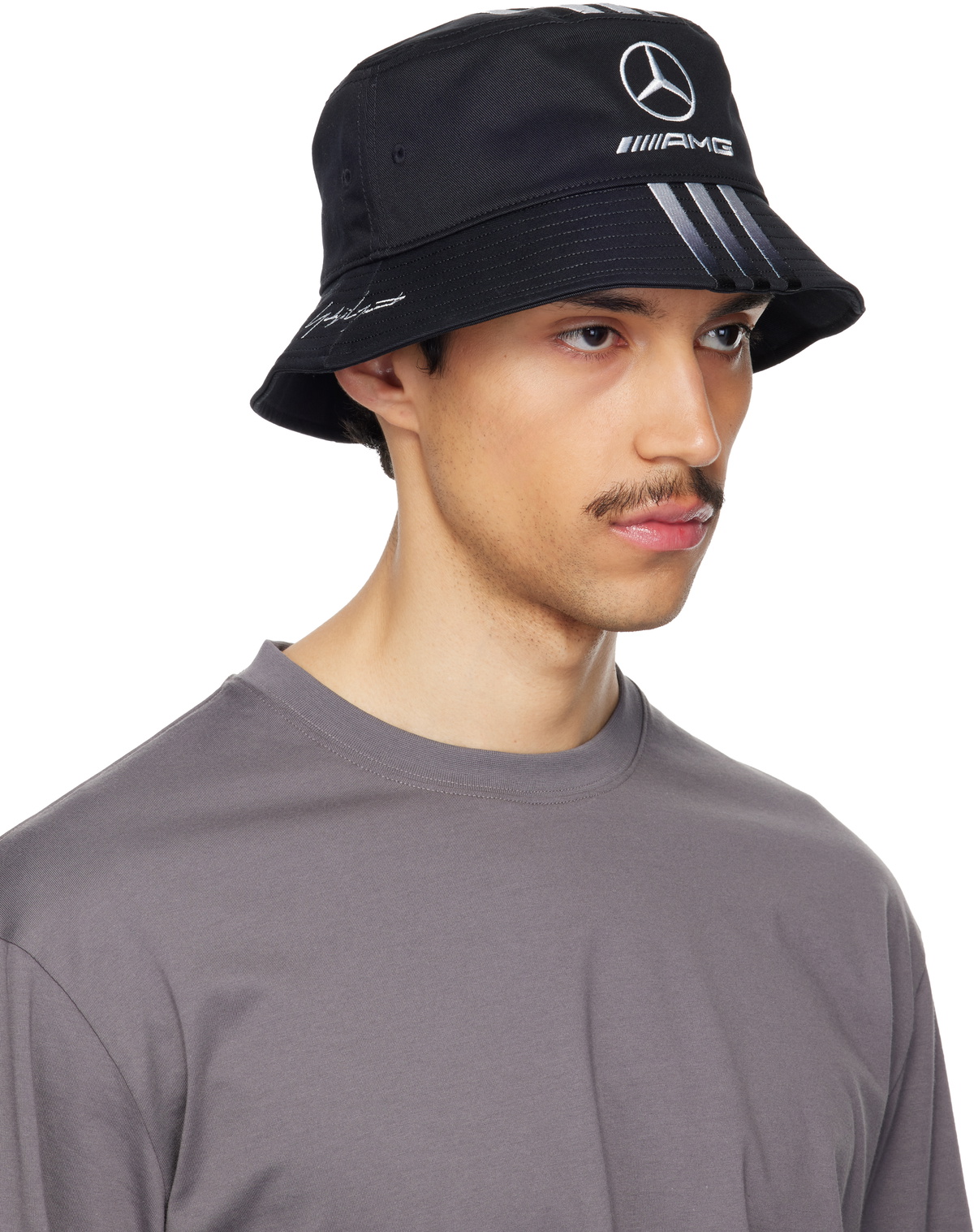 Y-3 Black Mercedes-AMG F1 Edition Team Bucket Hat