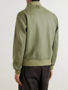 Valstar - Valstarino Linen Bomber Jacket - Green