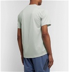 Adidas Sport - FreeLift Tech Striped Climalite T-Shirt - Gray