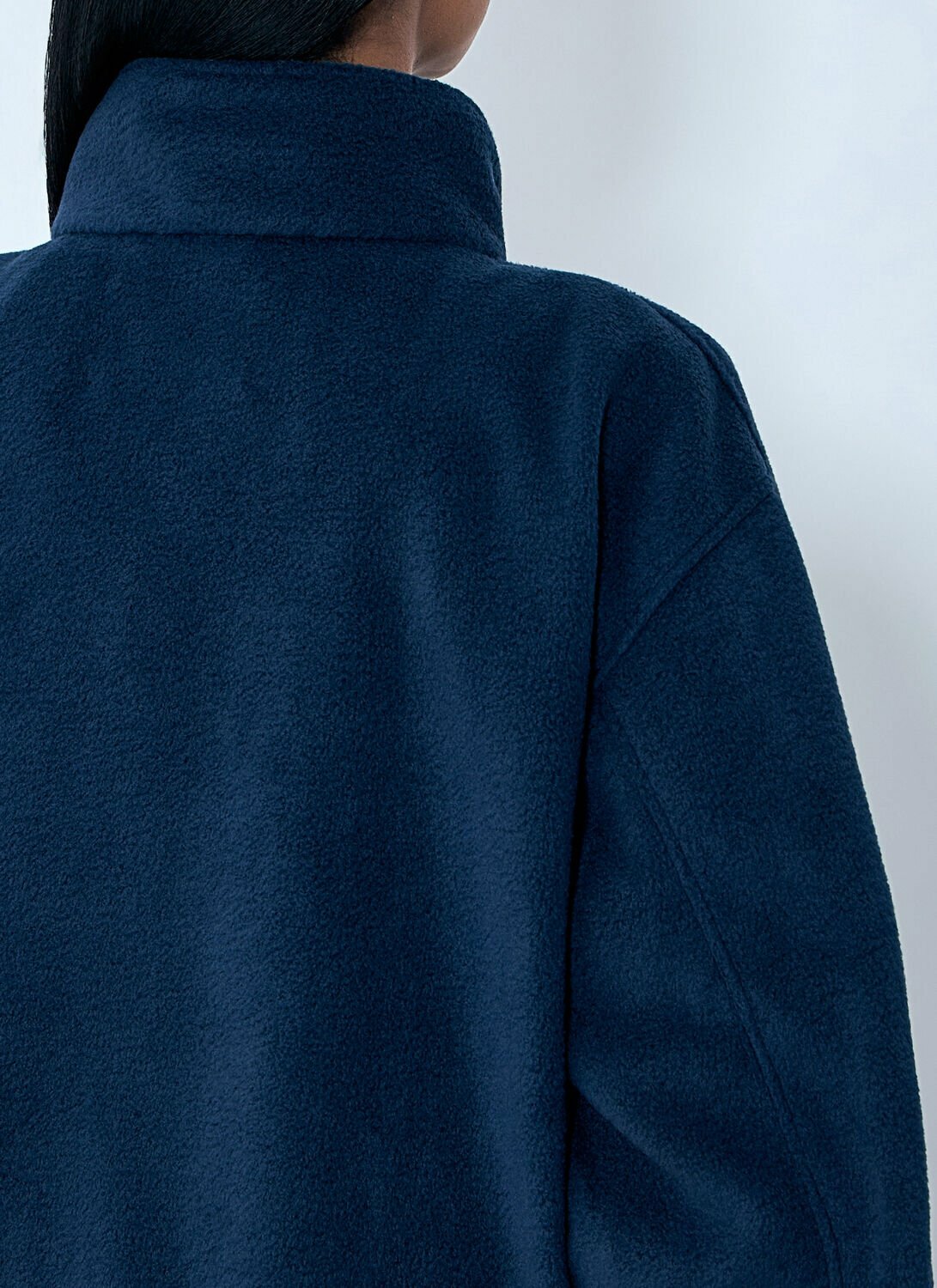 Cecilie Bahnsen High-Neck Fleece Pullover