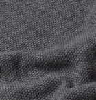 John Smedley - Roth Sea Island Cotton Polo Shirt - Gray