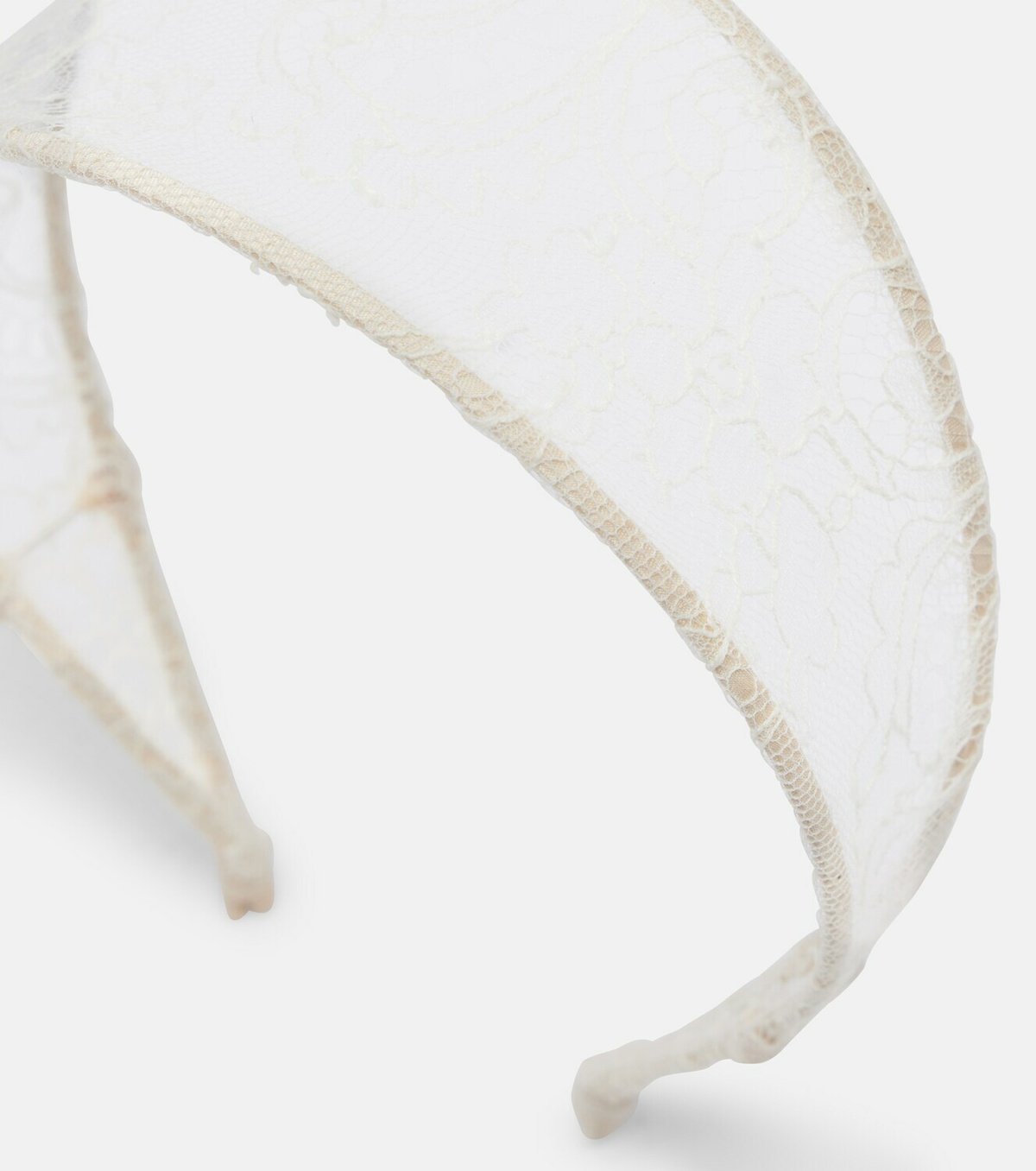 Jennifer Behr Thalia silk lace headband